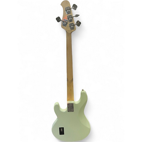 Used Sterling by Music Man sub series sting ray Mint Green Electric Bass Guitar
