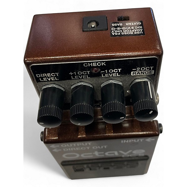 Used BOSS OC5 Effect Pedal