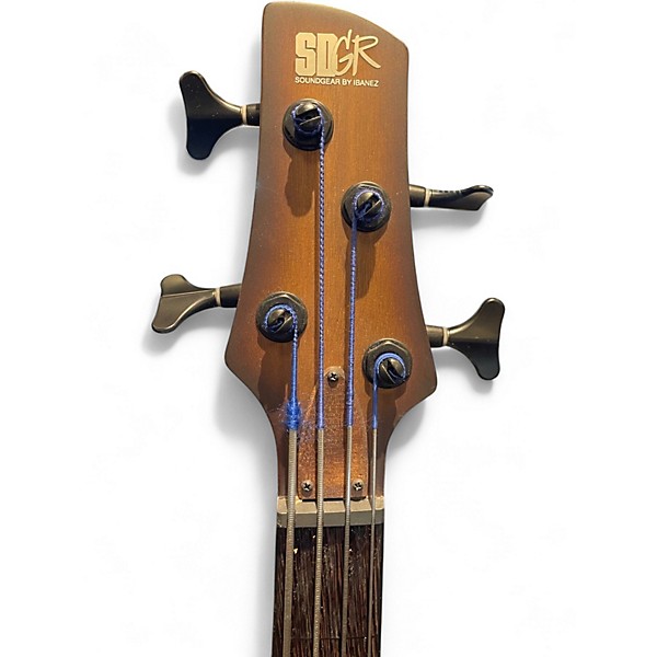 Used Ibanez SRH500F NATURAL BURST Electric Bass Guitar