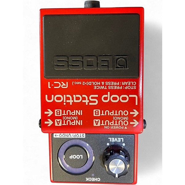 Used BOSS RC1 Loop Station Pedal