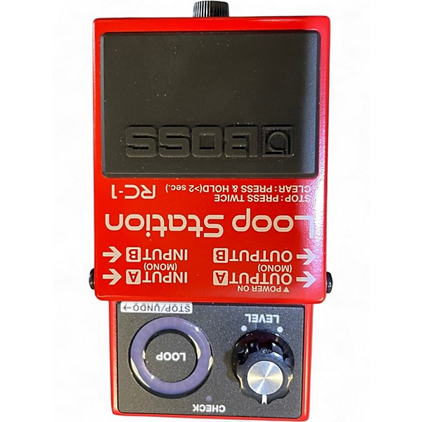 Used BOSS RC1 Loop Station Pedal