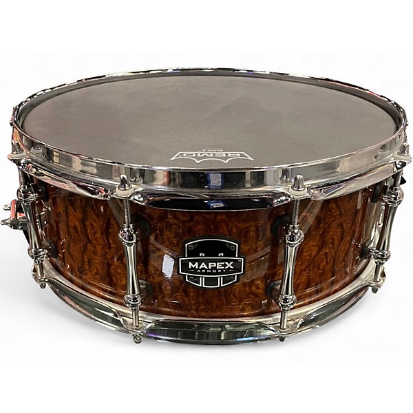 Used Mapex 14in Dillinger Snare Walnut Drum
