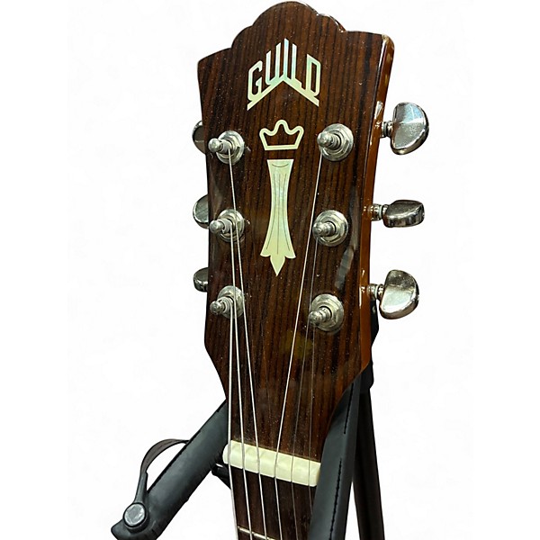 Used Guild D120CE Natural Acoustic Electric Guitar
