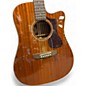 Used Guild D120CE Natural Acoustic Electric Guitar
