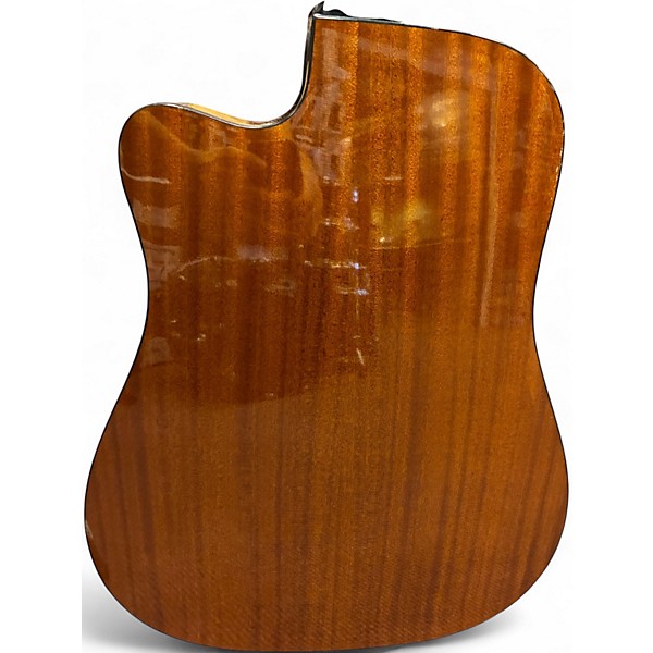 Used Guild D120CE Natural Acoustic Electric Guitar