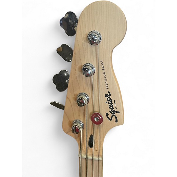 Used Squier Precision Bass Emerald Green Electric Bass Guitar