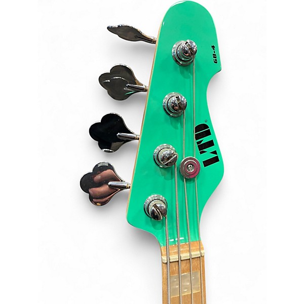 Used ESP LTD GB-4 Seafoam Green Electric Bass Guitar