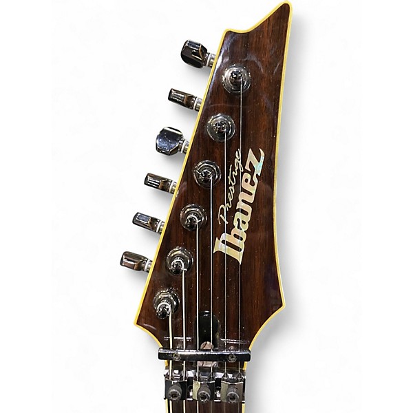 Used Ibanez Prestige S1520 Black Sparkle Solid Body Electric Guitar