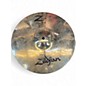 Used Zildjian 14in Z Custom Dyno Beat Hi Hat Cymbal thumbnail
