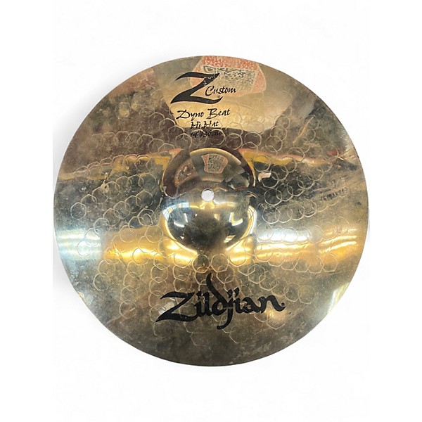 Used Zildjian 14in Z Custom Dyno Beat Hi Hat Cymbal