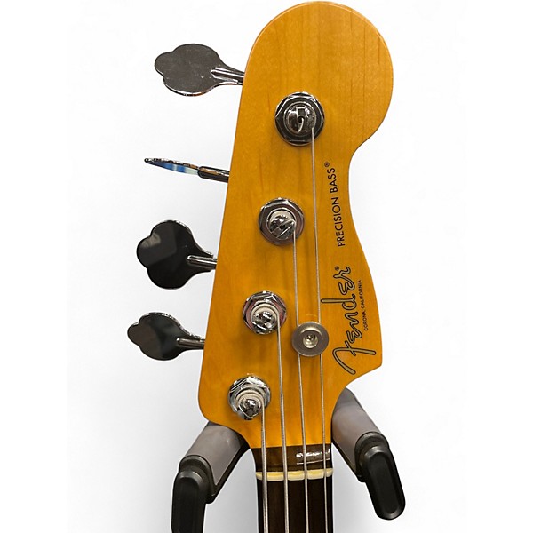 Used Fender American Professional II Precision Bass 2 Tone Sunburst Electric Bass Guitar