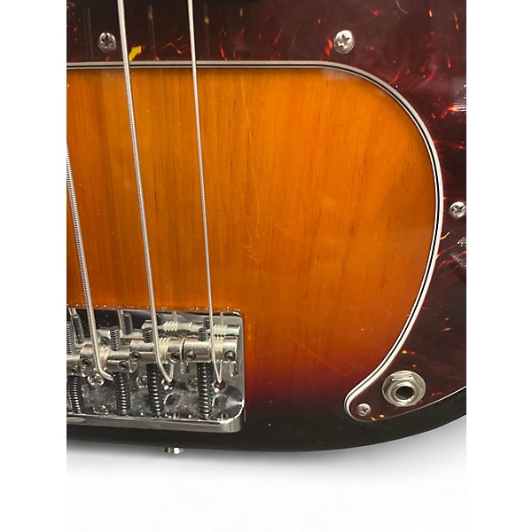 Used Fender American Professional II Precision Bass 2 Tone Sunburst Electric Bass Guitar