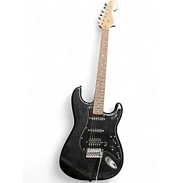 Used Squier Affinity Stratocaster Black Solid Body Electric Guitar