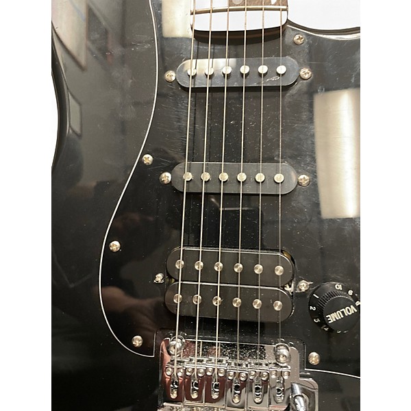 Used Squier Affinity Stratocaster Black Solid Body Electric Guitar