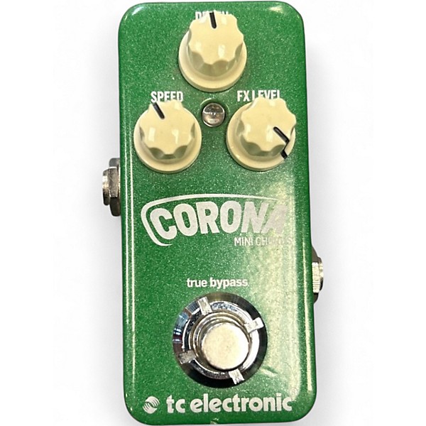 Used TC Electronic Corona Mini Chorus Effect Pedal