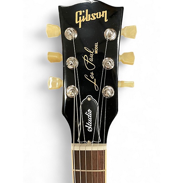 Used Gibson Les Paul Studio Ebony Solid Body Electric Guitar