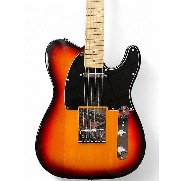 Used Squier Affinity Telecaster 3 Color Sunburst Solid Body Electric Guitar