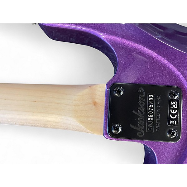 Used Jackson JS1X Minion Purple Solid Body Electric Guitar