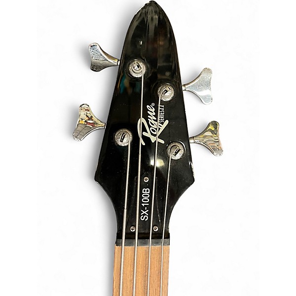 Used Rogue SX-100B Black Electric Bass Guitar