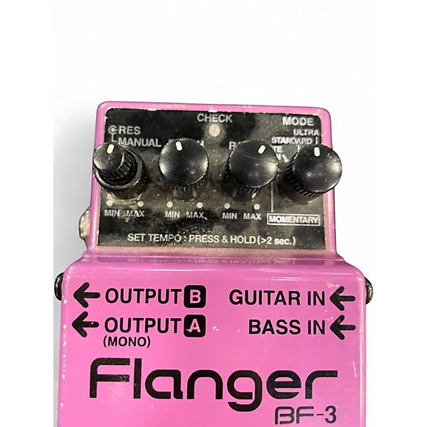 Used BOSS BF3 Flanger Effect Pedal