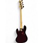 Used Squier Classic Vibe 1960S Jazz Bass Maroon Electric Bass Guitar