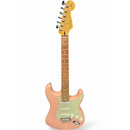 Used Fender LIMITED EDITION PLAYER STRATOCASTER Shell Pink Solid Body Electric Guitar
