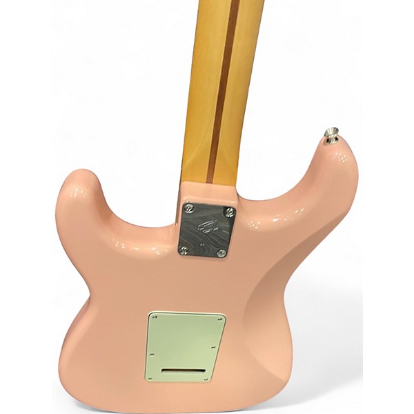 Used Fender LIMITED EDITION PLAYER STRATOCASTER Shell Pink Solid Body Electric Guitar