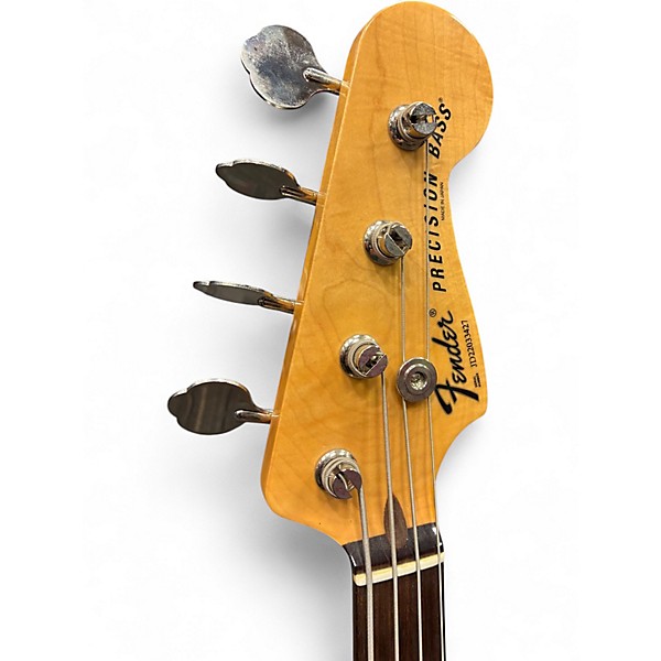 Used Fender MIJ PRECISION BASS MORROCCO RED Electric Bass Guitar