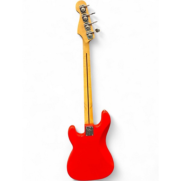 Used Fender MIJ PRECISION BASS MORROCCO RED Electric Bass Guitar
