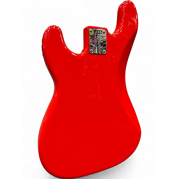 Used Fender MIJ PRECISION BASS MORROCCO RED Electric Bass Guitar