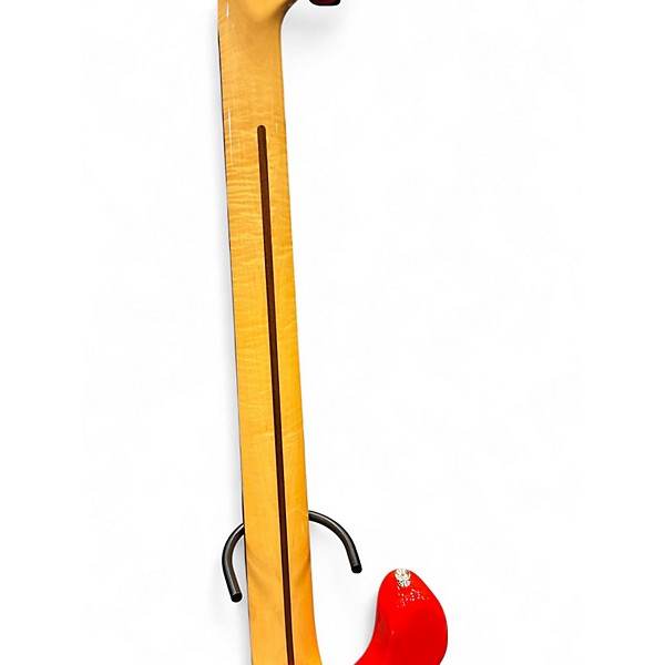 Used Fender MIJ PRECISION BASS MORROCCO RED Electric Bass Guitar
