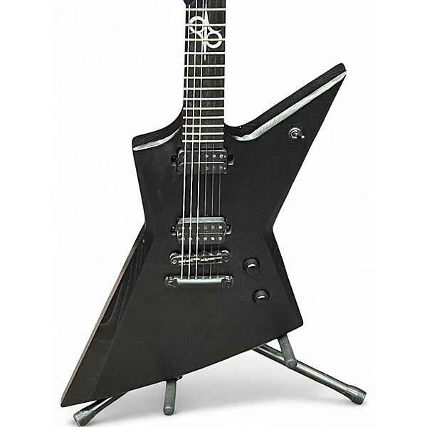 Used Solar Guitars E2.6BOP Black Solid Body Electric Guitar
