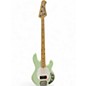 Used Sterling Audio Stingray Mint Green Electric Bass Guitar thumbnail