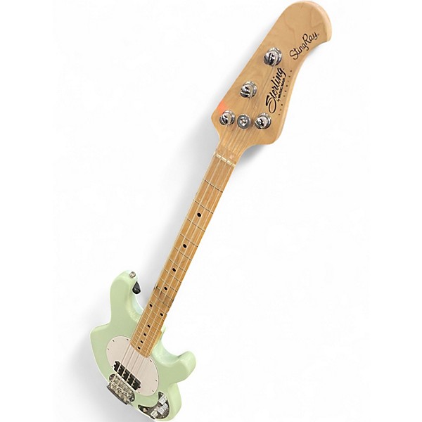 Used Sterling Audio Stingray Mint Green Electric Bass Guitar