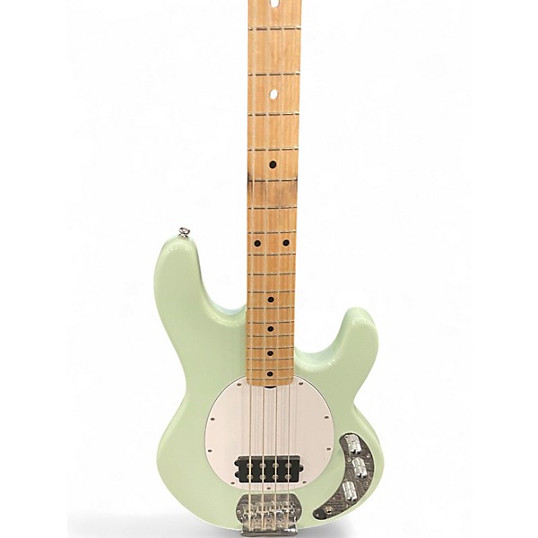 Used Sterling Audio Stingray Mint Green Electric Bass Guitar