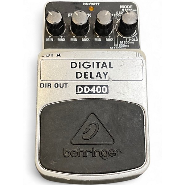 Used Behringer DD400 Digital Delay Effect Pedal