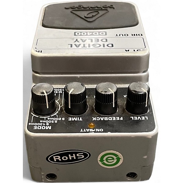 Used Behringer DD400 Digital Delay Effect Pedal