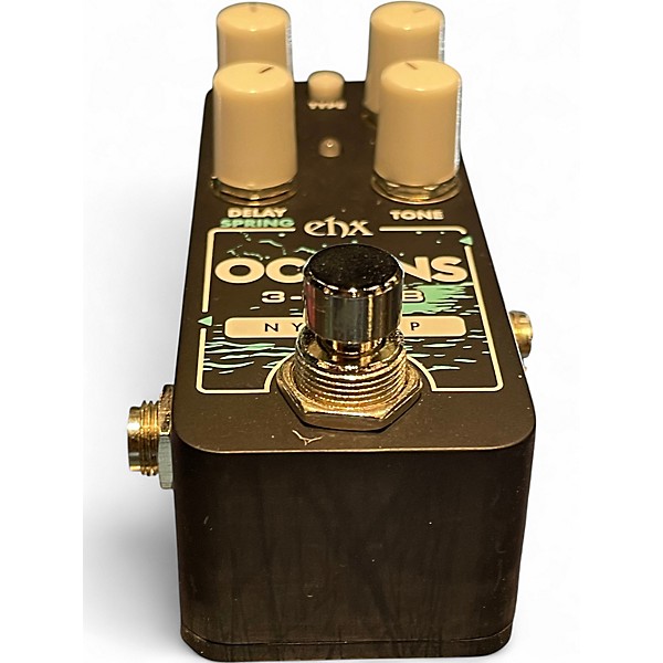 Used Electro-Harmonix oceans 3 verb Effect Pedal