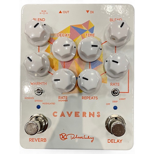 Used Keeley Caverns Effect Pedal
