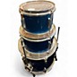 Used Miscellaneous 4 Piece Poplar Wood Bop Blue Drum Kit