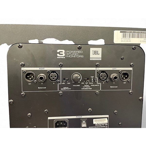 Used JBL LSR310S Subwoofer