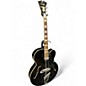 Used D'Angelico PREMIIER DAPEXL Black Hollow Body Electric Guitar