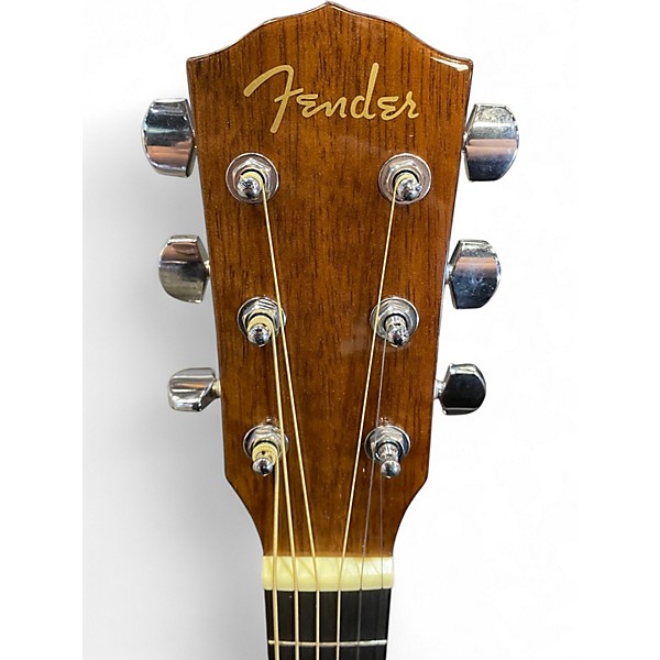 Used Fender CD-60S Dreadnought Natural Acoustic Guitar
