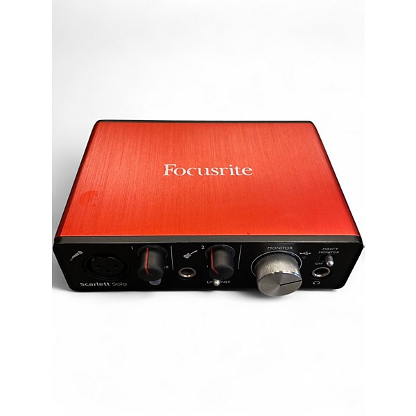 Used Focusrite Scarlett Solo Gen 2 Audio Interface