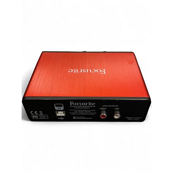 Used Focusrite Scarlett Solo Gen 2 Audio Interface