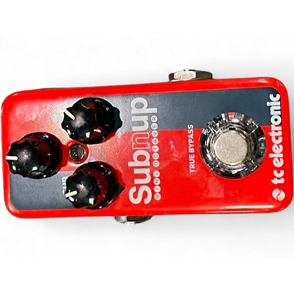 Used TC Electronic Sub N Up Mini Octaver Effect Pedal