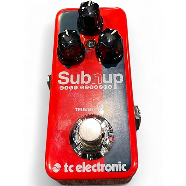 Used TC Electronic Sub N Up Mini Octaver Effect Pedal