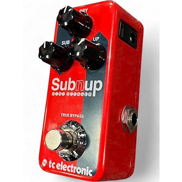 Used TC Electronic Sub N Up Mini Octaver Effect Pedal
