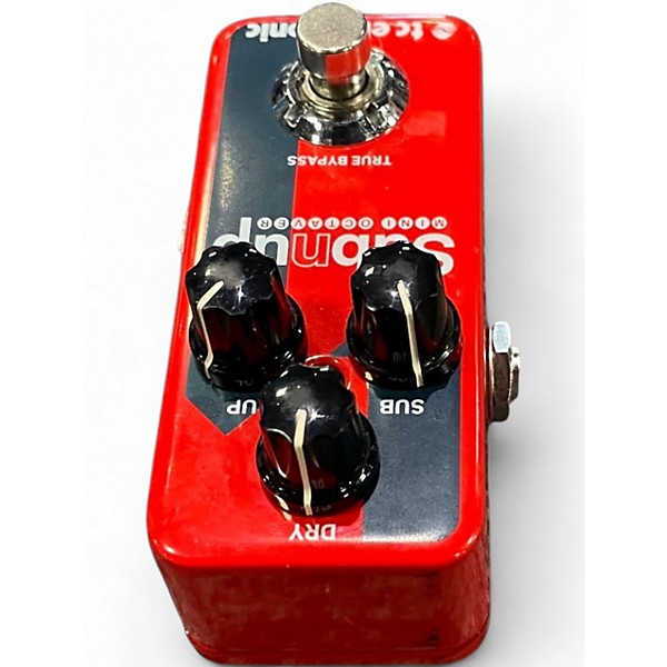 Used TC Electronic Sub N Up Mini Octaver Effect Pedal
