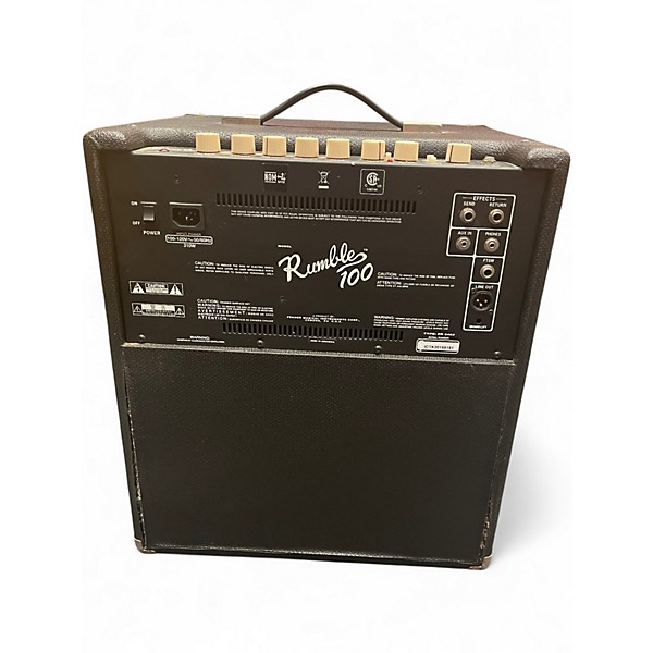 Used Fender Rumble 100 1x15 100W Bass Combo Amp